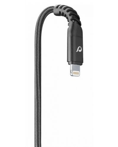 Кабел Cellularline - Tetra Force, USB-A/Lightning, 1.2 m, черен - 1