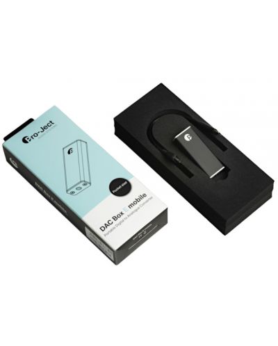 Усилвател за слушалки Pro-Ject - Dac Box E Mobile, черен - 2