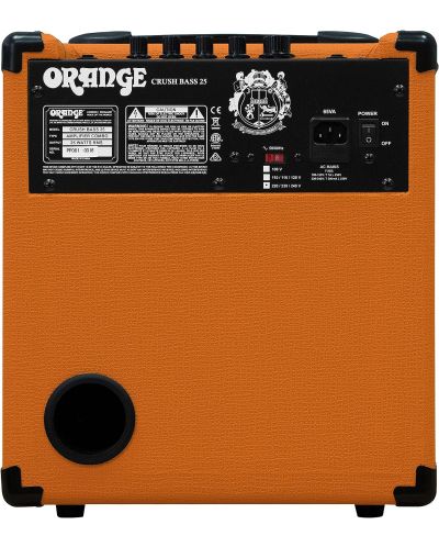 Усилвател за китара Orange - Crush Bass 25 Combo, оранжев - 3