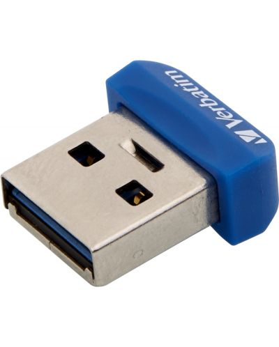 Флаш памет Verbatim - Nano Store 'N' Stay, 32GB, USB 3.0 - 2