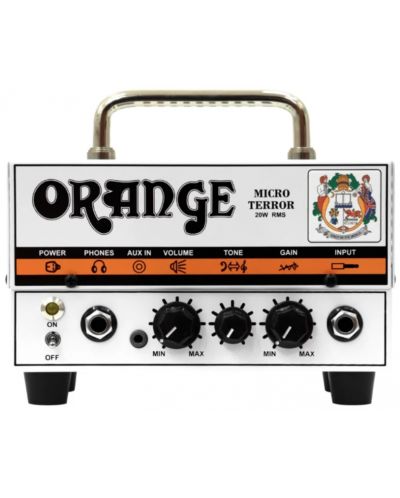 Усилвател за китара Orange - Micro Terror, бял/оранжев - 1