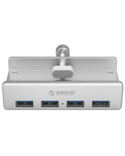 USB хъб Orico - MH4PU-SV-BP, 4 порта, USB-А, сребрист - 3