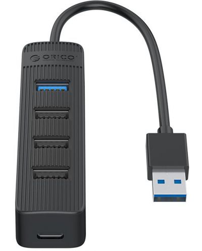 USB хъб Orico - TWU32-4A, 4 порта, USB-A, черен - 3