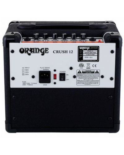 Усилвател за китара Orange - Crush 12 BK, черен - 4