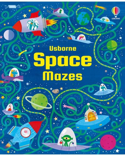 Usborne Book and Jigsaw: Space Maze - 2