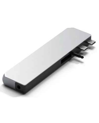 USB хъб Satechi - Pro Hub Max, 8 порта, USB-C, сребрист - 2