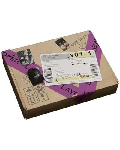 V (BTS) - Layover, Purple Edition (CD Box) - 1