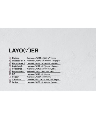 V (BTS) - Layover, Purple Edition (CD Box) - 4