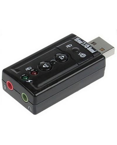 Външна звукова карта - ESTILLO Mini 7.1, USB - 1
