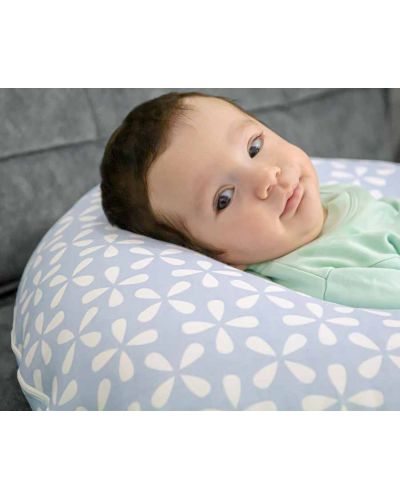 Възглавница за кърмене и поддържане BabyJem - Blue  - 4