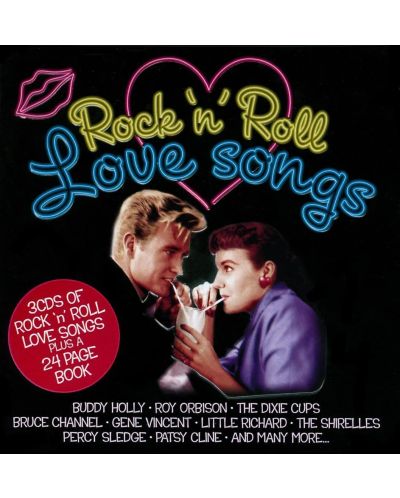 Various Artists - Rock 'n' Roll Love Songs: 60 Essential Love Songs, Box Set (3 CD) - 1