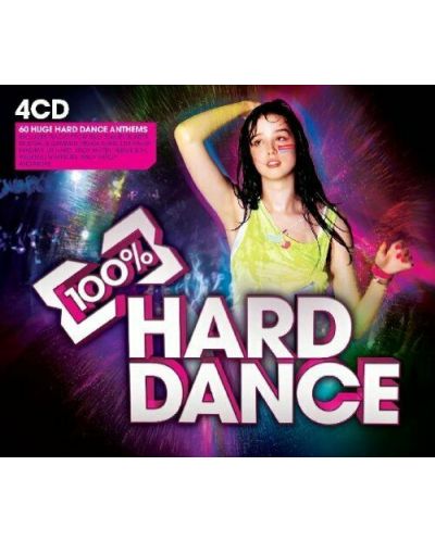Various Artists - 100% Hard Dance (4 CD) - 1