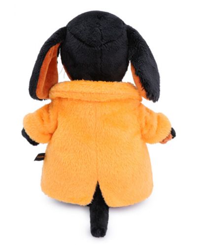 Плюшена играчка Budi Basa - Кученце Ваксон, в оранжево палтенце, 25 cm - 4