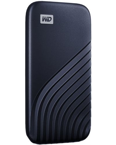 Външна SSD памет Western Digital - My Passport, 1TB, USB 3.2, синя - 3