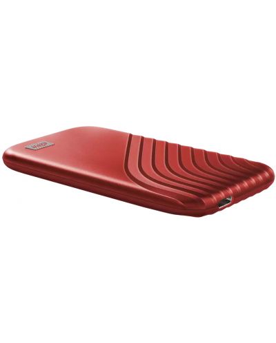 Външна SSD памет Western Digital - My Passport, 500GB, USB 3.2, червена - 6