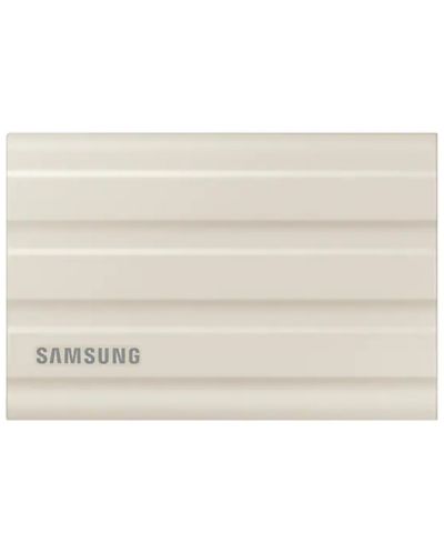 Външна SSD памет Samsung - T7 Shield, 1TB , USB 3.2, бежова - 1