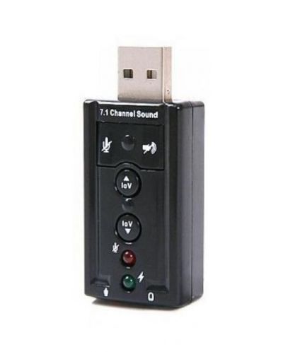 Външна звукова карта - ESTILLO Mini 7.1, USB - 2