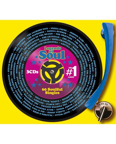 Various Artists - The #1 Album Legends Of Soul (3 CD) - 1
