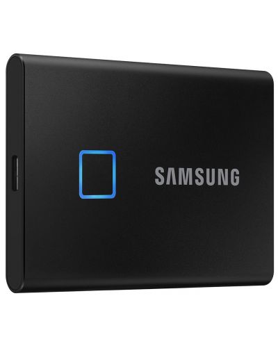 Външна SSD памет Samsung - T7 Touch, 1TB, USB 3.2, черна - 3