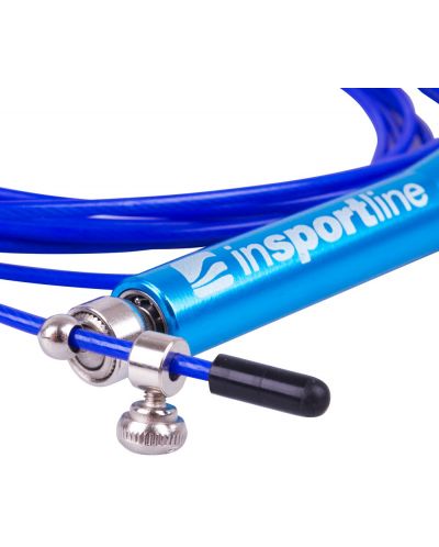 Въже за скачане inSPORTline - Jumpalu, 3 m, синьо - 3