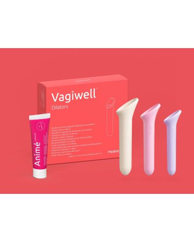 Vagiwell Комплект дилататори, Large, 3 броя, Kessel Medintim - 2