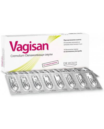 Vagisan Cremolum, 16 вагинални овули, Dr. Wolff - 1