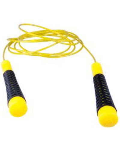 Въже за скачане inSPORTline - Jumpow, 2.8 m, жълто - 2