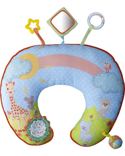Възглавница за почивка и игра 3в1 - Sophie la Girafe