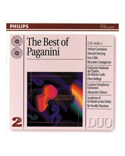 Various Artists- The Best of Paganini (2 CD)