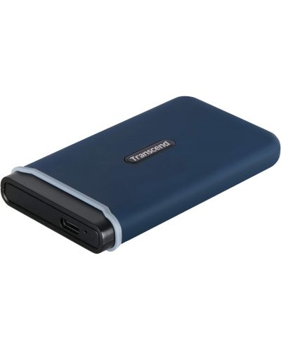 Външна SSD памет Transcend - ESD370C, 1TB, USB 3.1, синя - 2