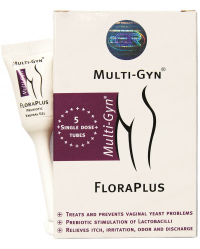 FloraPlus Вагинален гел, 5 дози, Multi-Gyn - 1