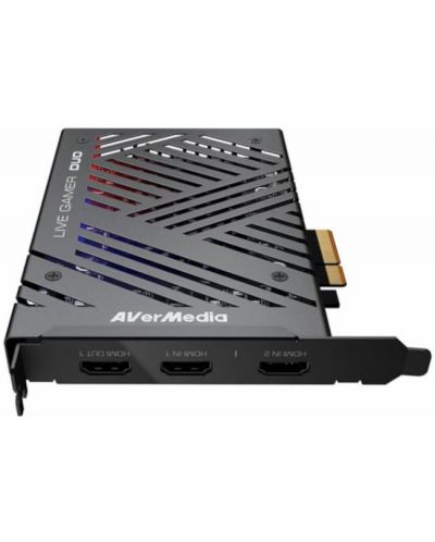 Вътрешен кепчър AVerMedia - LIVE Gamer DUO GC570D HDMI, черен - 3