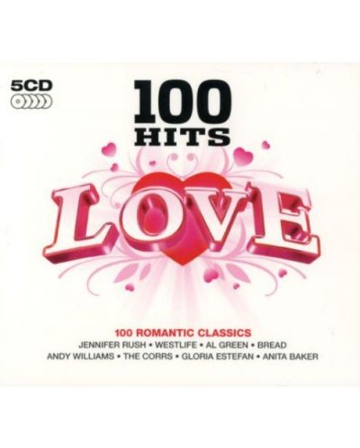 Various Artists - 100 Hits Love (5 CD)
