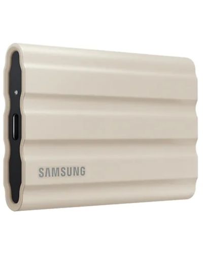 Външна SSD памет Samsung - T7 Shield, 1TB , USB 3.2, бежова - 2