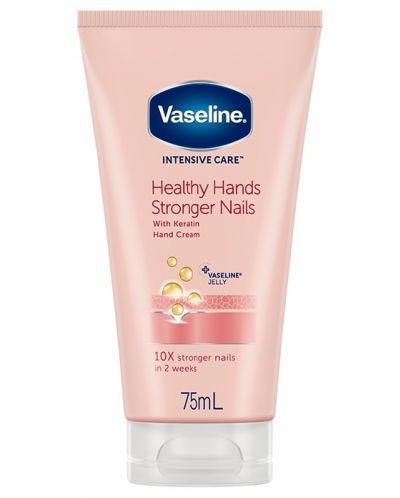 Vaseline Крем за ръце Healthy Hands Stronger Nails, 75 ml - 1