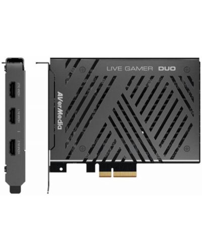 Вътрешен кепчър AVerMedia - LIVE Gamer DUO GC570D HDMI, черен - 2