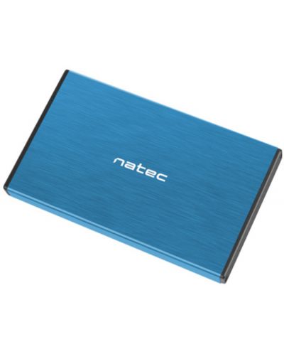 Външен HDD/SSD корпус Natec - Rhino Go, 2.5", USB 3.0, син - 5