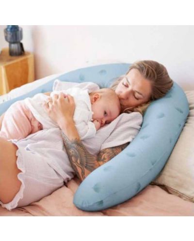 Възглавница за бременни и за кърмене Babymoov - B.Love, Wind Blue - 3