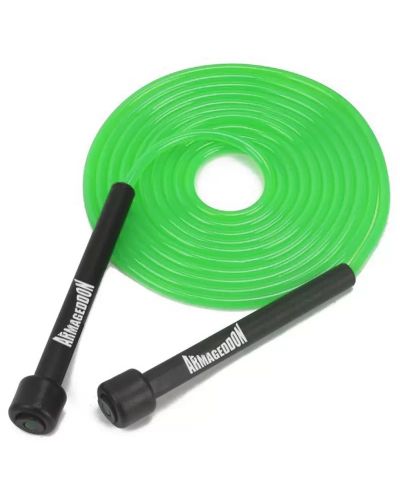 Въже за скачане Armageddon Sports - Basic, 225 cm, зелено - 1