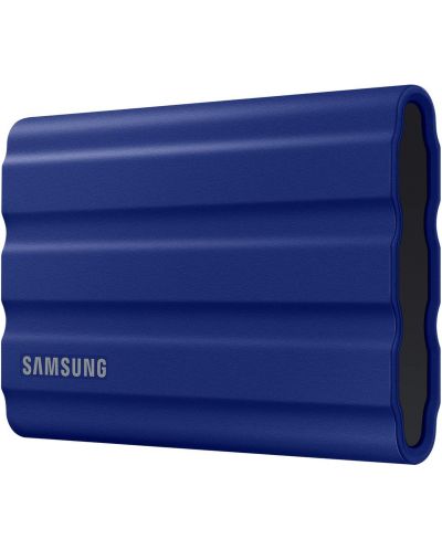 Външна SSD памет Samsung - T7 Shield, 1TB , USB 3.2, синя - 3
