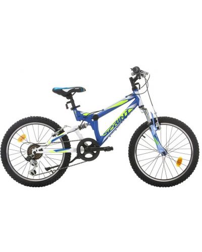 Детски велосипед със скорости SPRINT - Element FSP, 20", 320 mm, син - 1
