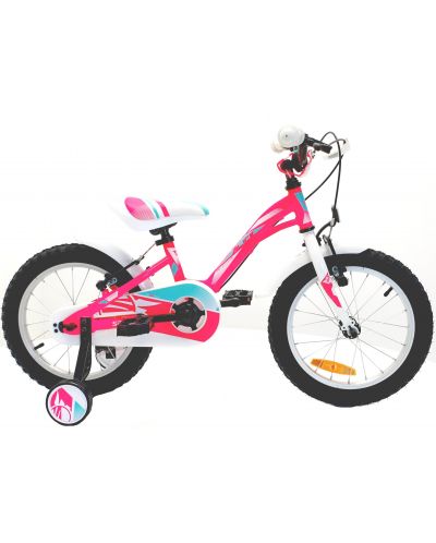 Детски велосипед SPRINT - Alice, 18", 210 mm, розов - 1