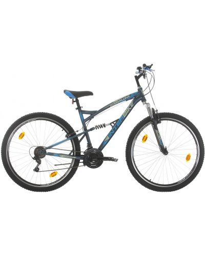 Велосипед със скорости Interbike - Parallax, 29'', син/черен - 1