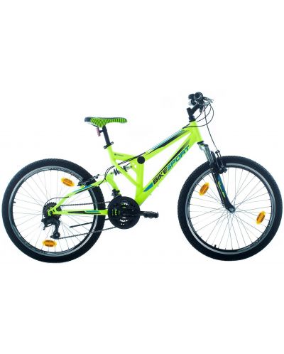 Велосипед със скорости BIKE SPORT - Paralax, 24'', светлозелен - 1