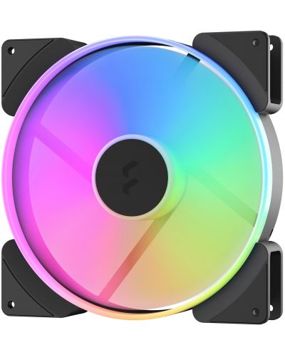 Вентилатор Fractal Design - Prisma AL-18, 180 mm, RGB, 2 броя - 2