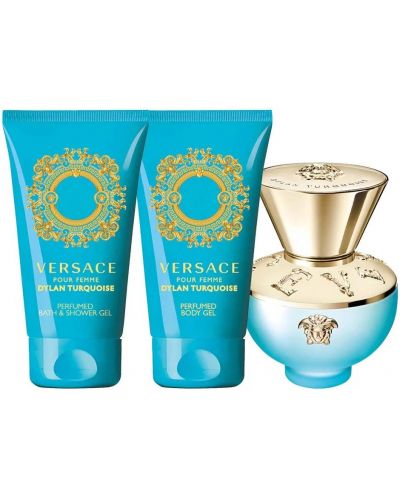 Versace Комплект Pour Femme Dylan Turquoise, 3 части - 1