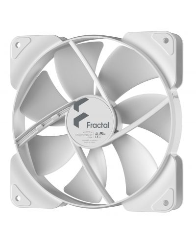 Вентилатор Fractal Design - Aspect 14, 1000rpm, 140 mm, бял - 2