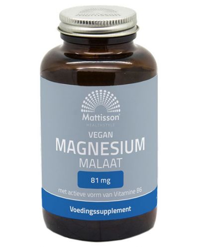 Vegan Magnesium Malate, 90 капсули, Mattisson Healthstyle - 1