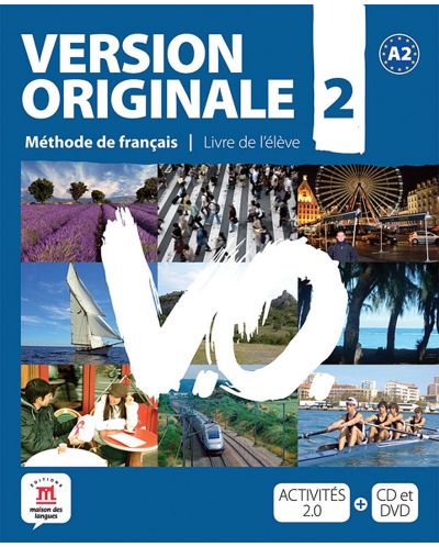Version Originale 2 Livre de leleve (учебник + CD+DVD) - 1