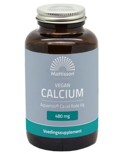 Vegan Calcium from Aquamin, 90 капсули, Mattisson Healthstyle - 1